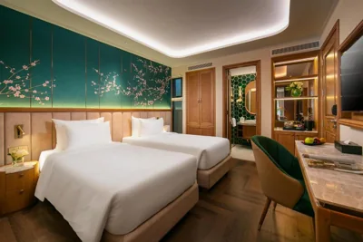 Superior tweepersoonskamer met 1 of 2 bedden zonder uitzicht — Proverb Hotel Hanoi